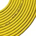GLS Audio 25ft Mic Cable Patch Cords - XLR Male to XLR Female Yellow Microphone Cables - 25' Balanced Mike Snake Cord - Yellow