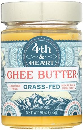 4Th & Heart, Ghee, Himalayan Pink Salt, Pack of 6, Size - 9 OZ, Quantity - 1 Case