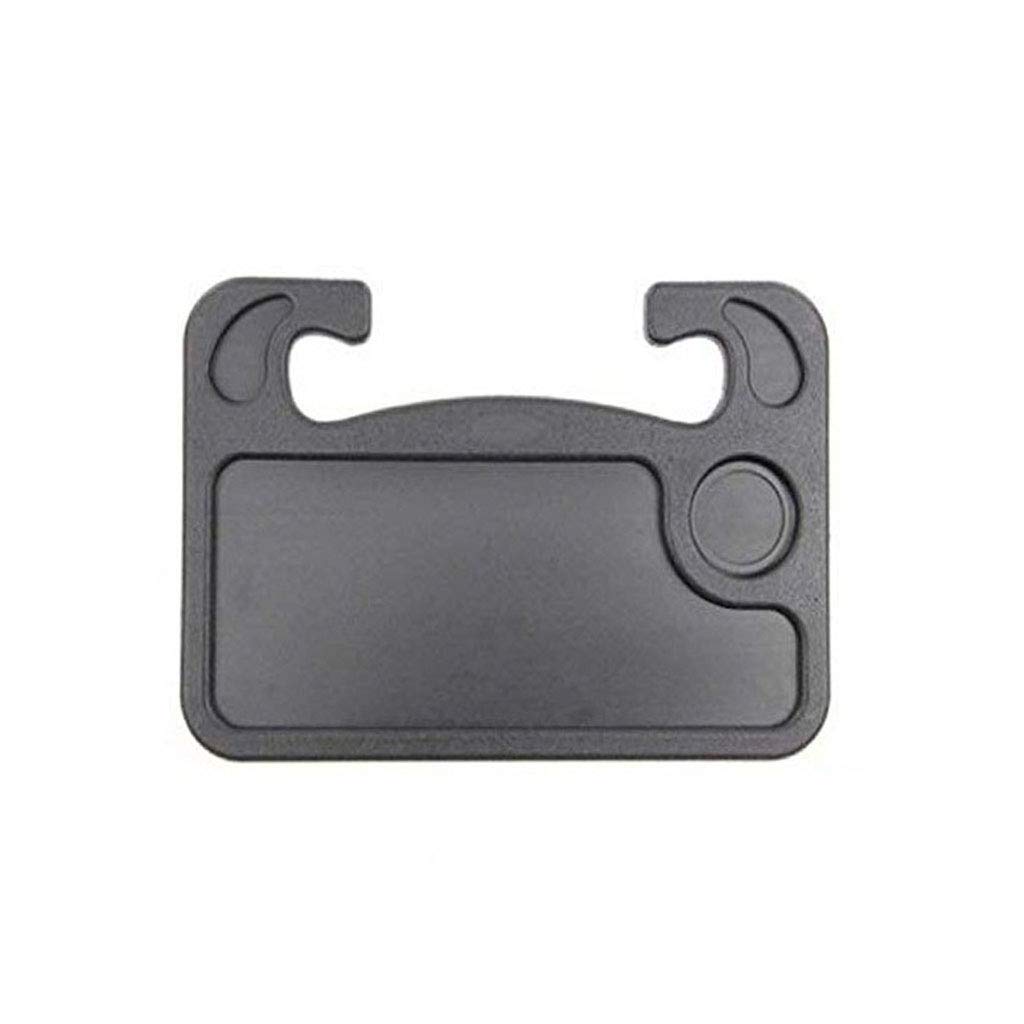 Beikalone Steering Wheel Food Tray, Portable Car Laptop Desk Multi Work Table, 16.5 x 11 inch (Black)