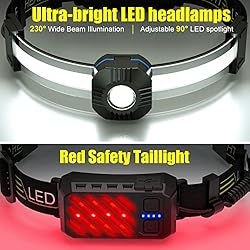 LED Headlamp Flashlight, Super Bright Headlamp