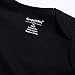 ROMPERINBOX Unisex Solid Baby Bodysuit 0-24 Months (3-6 months, Black long sleeve)