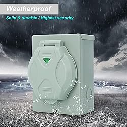 Rophor 30 Amp Generator Power Inlet Box, NEMA