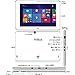 WinBook TW100 10.1-Inch Tablet, Windows 8.1 with full-size USB port, IPS Display