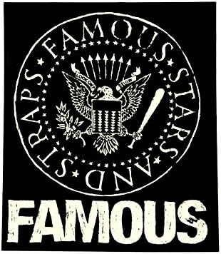 FAMOUS Stars & Straps White Presidential Seal 5" Sticker Decal