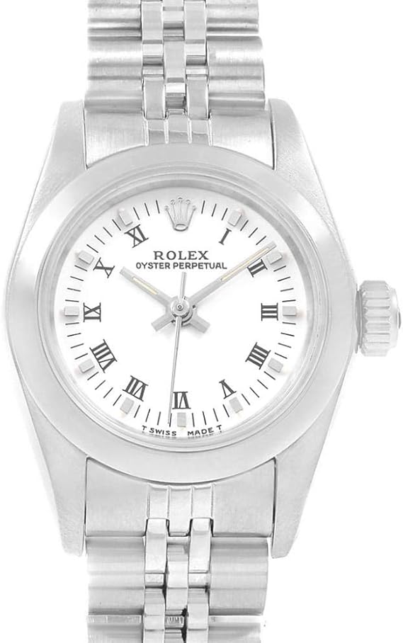 Amazon ロレックス オイスターパーペチュアル 自動巻きレディース腕時計 認定中古品 レディース腕時計 腕時計 通販