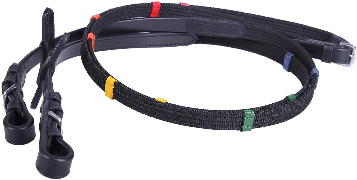 Countrypride HORSE TRAINING REINS SCHOOLING REINS FOR BRIDLE SIZE FULL-PONY-SHETLAND (Full)