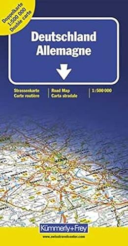 Download Carte routière et touristique : Allemagne R°V° PDF