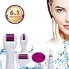 Derma Roller Pour Visage Corps Aiguilles Titane 2° Génération Roller Visage 6 en 1 Kit Sistéme Skin Care Anti Rides Anti…