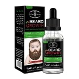 Suiez Organic Beard Oil Growth, Hand Crafted, 100% Natural Best Men’s Beard Oil (Grow Your Beard Fast) Beard Growth Oil