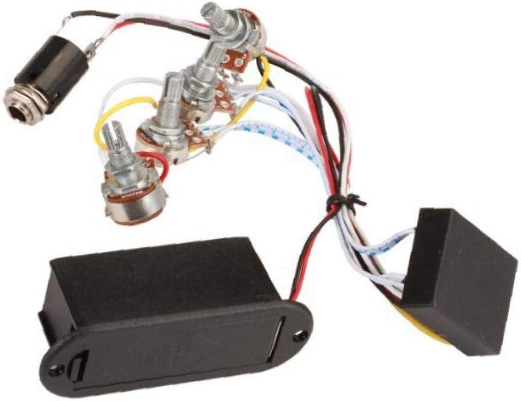 1 Volume 2 Tone Pots with Balance Colume AYRSJCL 2Band EQ Preamp