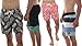 Alpine Swiss Mens Boardshorts Swim Trunks Hybrid Short With Pockets