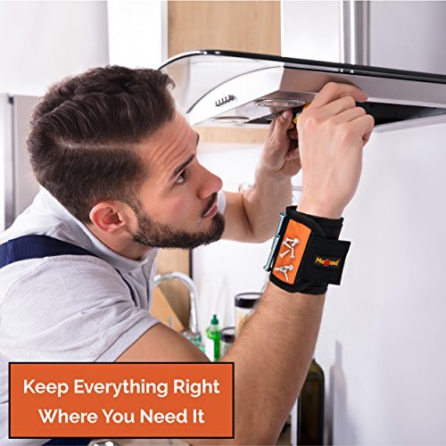 5 Magnetic+Wristband+Strong+Magnets+Screws