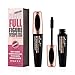 Turelifes 4D Silk Fiber Lash Mascara Make a Curl, Thick & Long Eyelash Waterproof and Smudge-proof Eyes Makeup Black (MACFEE)