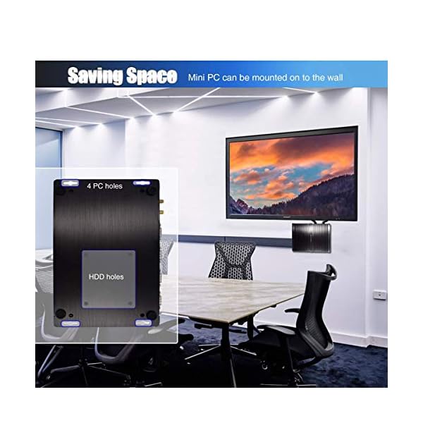 BASOARO-Fanless-Mini-Industrial-PC-Desktop-Computer-Intel-Core-i5-7200U-8G-RAM-256G-SSD-2-RS232-COM-4-USB30-3-USB20-HDMI-VGA-WiFi-Windows-10-Pro BASOARO Fanless Mini Industrial PC, Desktop Computer, Core i5 7200U, 8G RAM 256G SSD, 2 RS232 COM, 4 USB3.0 3 USB2.0, HD…