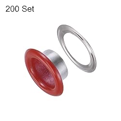 HARFINGTON 200 Set Color Round Grommets 8mm