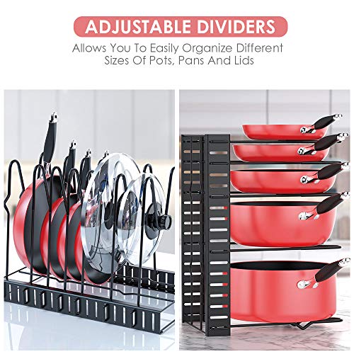 2 Organizer+Cabinet+Adjustable+Methods+Anti+slip