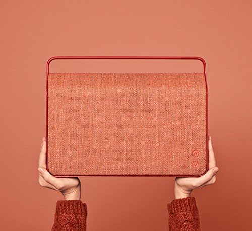 Vifa Copenhagen Hi-Resolution Bluetooth WiFi Wireless Portable Speaker - Sunset Red