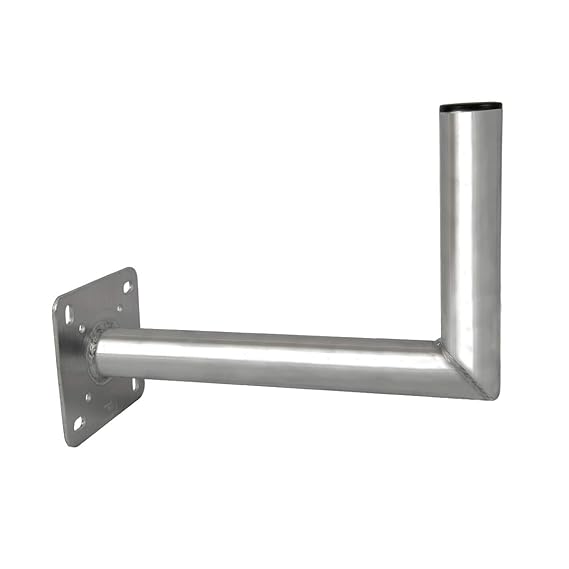 PremiumX 35cm Wandhalter ALU TÜV-Geprüft SAT Wandhalterung für Satellitenschüssel 35 cm Aluminium Satelliten-Antenne Halterun