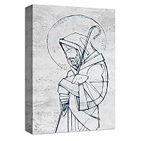 Canvas Wall Art Famous Person Canvas Prints Home Artwork Decoration for Living Room,Bedroom - 12x18 inches