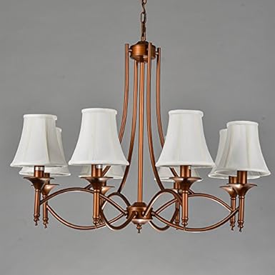 SQL Amerikanischen land schmiedeeisen 6 kopf kronleuchter studie