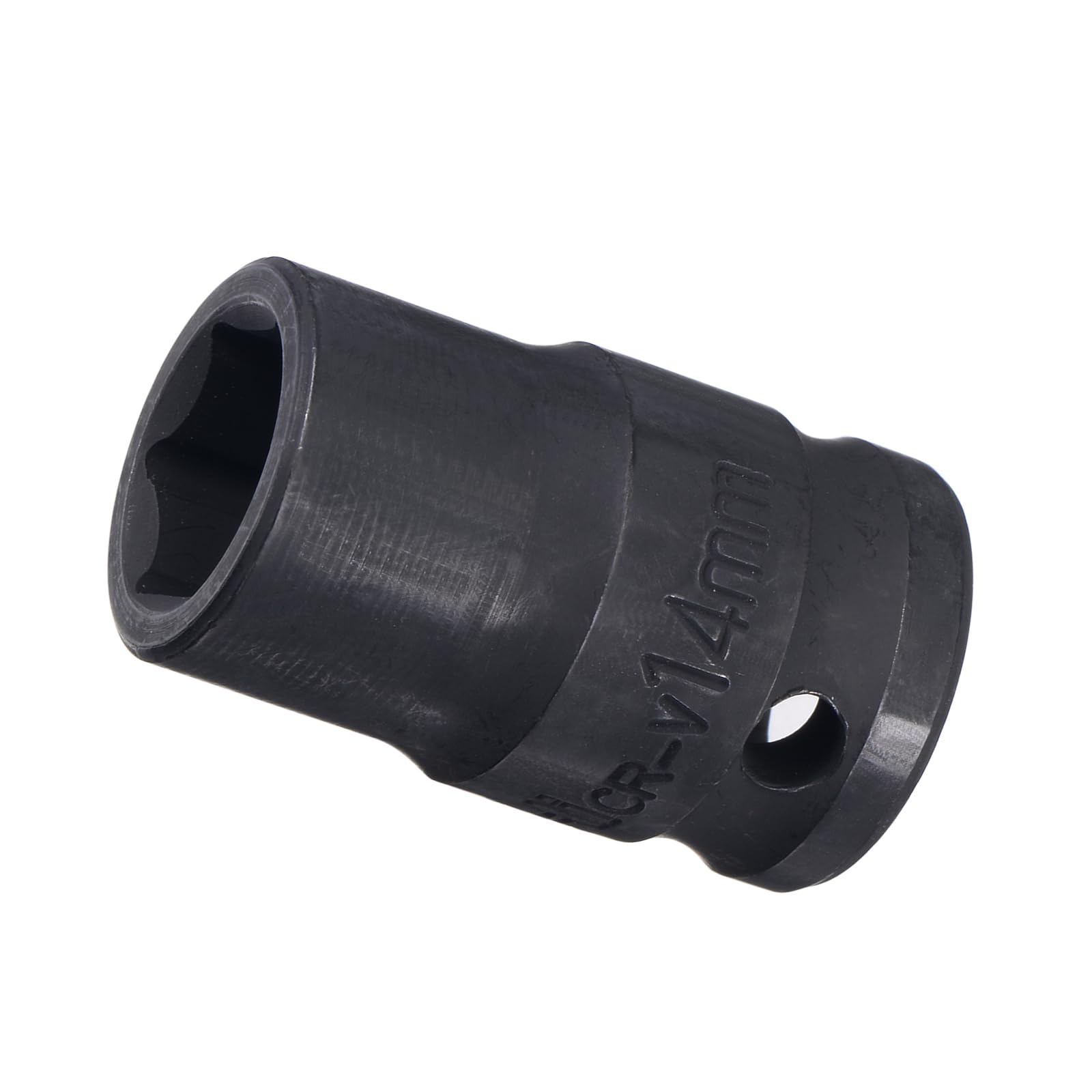 CoCud Deep Impact Socket, 1/2 Inch Drive 14mm Socket Size, CR-V 6-Point Metric Deep Sockets - (Applications: for Remove Tighten Hex Head Bolts Nuts)