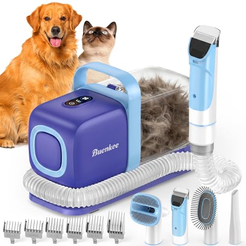 Pet Grooming Vacuum Kit Blue