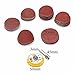 Jeteven 2 inch Sanding Discs Pad Kit for Drill Grinder Rotary Tools with Backer Plate 1/4Inch Shank Includes 60pcs 100-2000 Grit Sandpapers