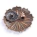 LamDawn 3-in-1 Incense Burner Incense Stick Holder for Use with Resin Granular Powder Cone or Coil Incense (Bronze, Non-Magnetism)