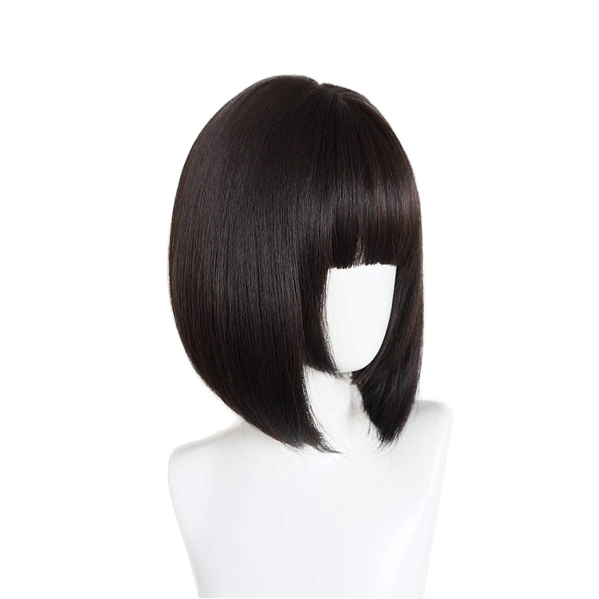 Amazon Com Xinqing Wig Female Short Hair Cute Princess Cut Brown