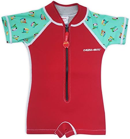 Cheekaaboo Wobbie Kids One Piece UV Protection Thermal Swimsuit for Boys and Girls, 2-8 Years