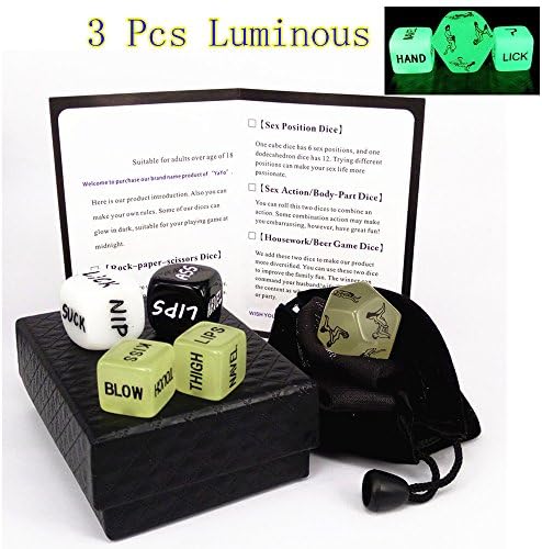 Lover MallSex Dice Game Dice Sexual Position Dice,Packaged beautifully to make the Perfect Christmas Gift