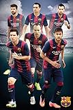 FC Barcelona - Sport Poster / Print (The Players 2014 / 2015) (Lionel Messi, Neymar...) (Size: 24