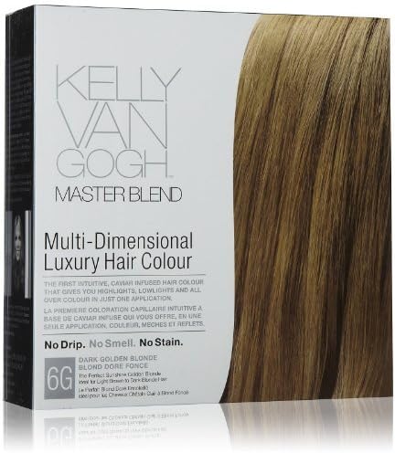 Kelly Van Gogh Master Blend Multi-Dimensional Luxury Hair Colour-6G Dark Golden Blonde by Kelly Van Gogh