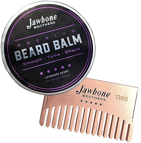 Chill-Zone Lavender Men's Beard Balm + Exclusive Beard Membership Comb