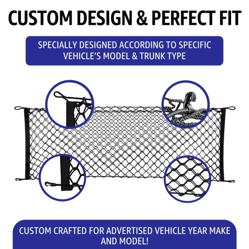 Envelope Style Trunk Mesh Cargo Net for Jeep Grand Cherokee 20112021