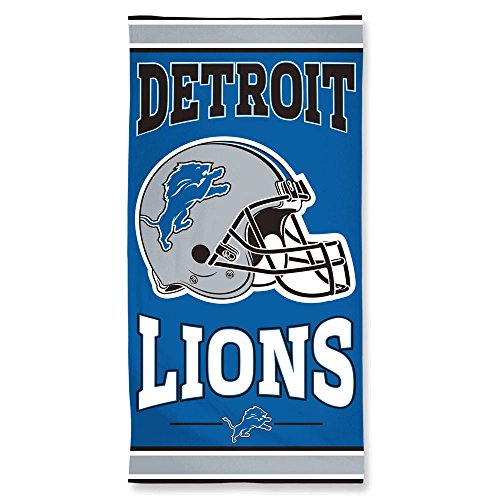 Wincraft NFL Detroit Lions 30" x 60" Logo Beach Towel - Light Blue