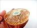 JET Citrine Gemstone Orgone Tea Coaster Flower of Life Round 40 Page Booklet Jet International Crystal Therapy India