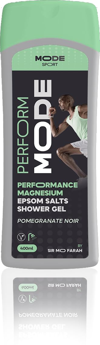 Perform MODE Epsom Salts Magnesium Shower Gel with Pomegranate Noir
