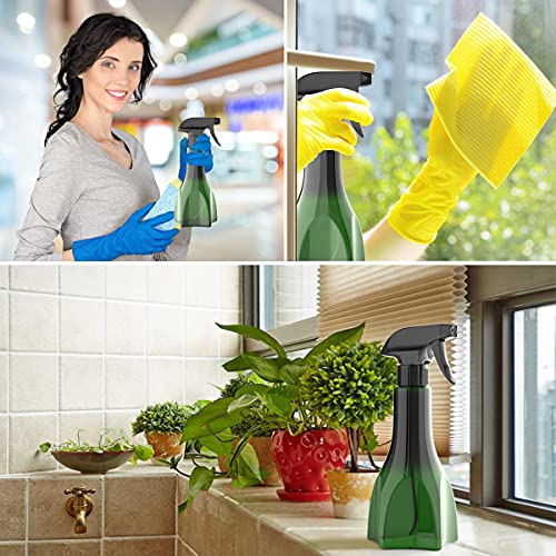 BAOLIDA Vaporisateur Vide 400ML, Bouteille de Vaporisateur pour Cheveux, 2 Mode Spray Flacon Pompe à Gâchette, Vaporisateur pour Désinfection, Coiffure, Nettoyage, Jardinage