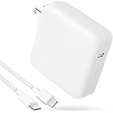 ixcv Mac Book Pro Charger - 118W USB C Charger Fast Charger Compatible with MacBook Pro/Air, M1 M2 M3 M4 M5, iPad Pro, Samsung Galaxy, and More USB-C Devices(6.6 ft Cable Included)