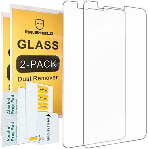 [2-PACK]-Mr Shield For Huawei Ascend Mate7 / Mate 7 [Tempered Glass] Screen Protector with Lifetime Replacement Warranty