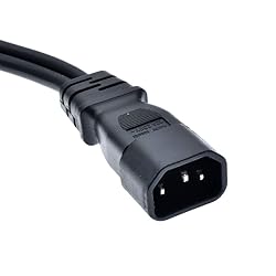 Toptekits C14 to 2X C13,C14 Splitter,(1ft/30cm) C14