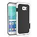 TILL for Galaxy S6 Edge Case, TILL(TM) Ultra Slim 3 Color Hybrid Impact Anti-Slip Shockproof Soft TPU Hard PC Bumper Extra Front Raised Lip Case Cover for Samsung Galaxy S6 Edge G925 [Black]