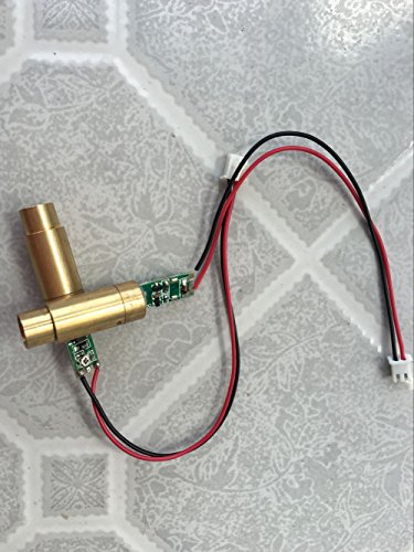 Lights88 532nm Green Laser Module Diode Stage Light moduler with Cable( 50mw Green Dot Laser Module )