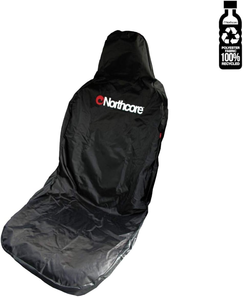 Northcore Surfing and Watersports Accessories - ECO Single Car Seat Cover - Black - Wipe clean with a damp cloth