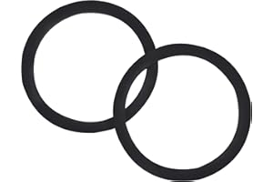 Rubber Washer - 4 Inch Camlock Gasket (2PACK) - Quick Connect Cam Groove Seal for Lever Lock Female Coupler, Dishwasher Safe Hose Fitting Replacement - AGSISK