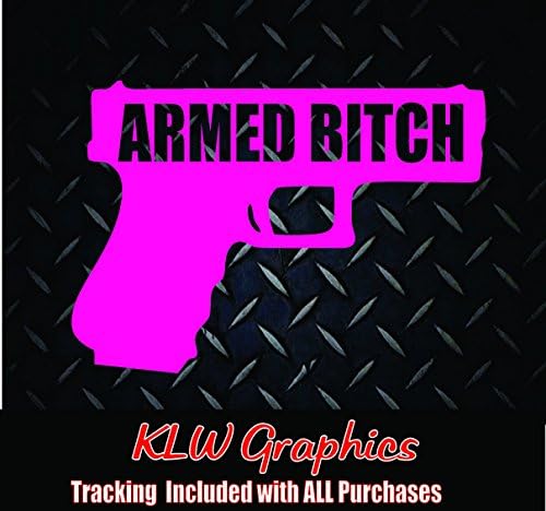 Armed Bitch Pistol - Decal Sticker