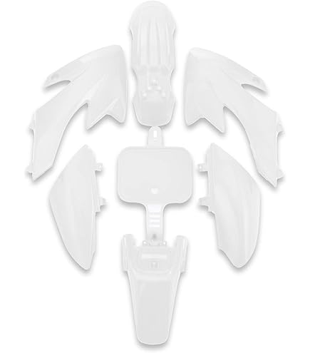 CRF50 Plastic Kit Red White XR50 Plastic Fender Kit,Crf50