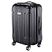 Goplus Expandable Carry On Luggage, 20-inch ABS Hardside Travel Bag, Lightweight Trolley Suitcase with Spinner Wheels