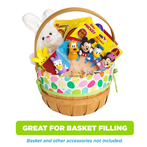 Disney Mickey Mouse & Friends Bath Finger Puppets, 10 Pc Bath Toys, Easter Basket Fillers